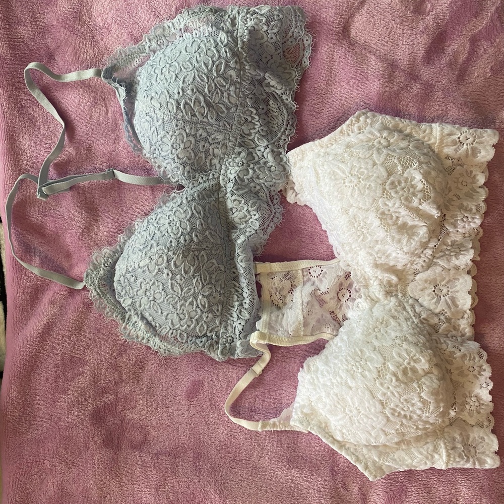 Lace bralettes